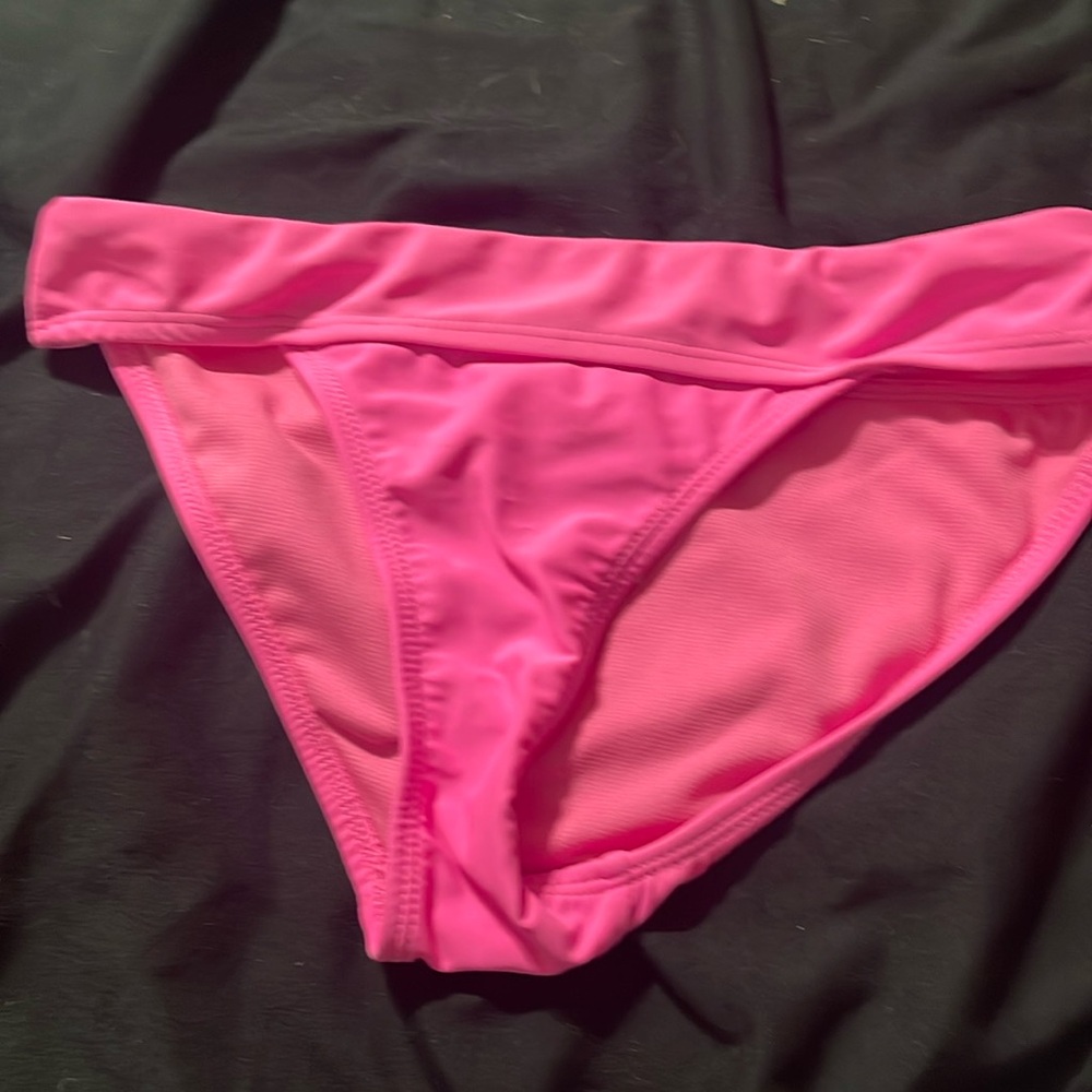 pink swimwear bottoms